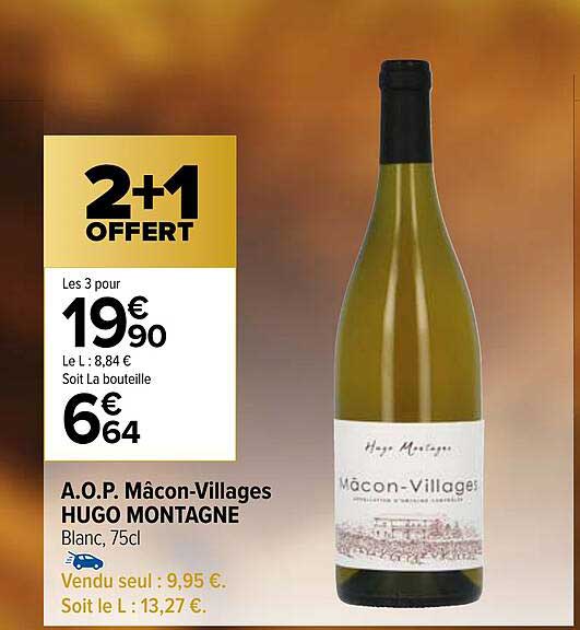 a.o.p. mâcon-villages hugo montagne