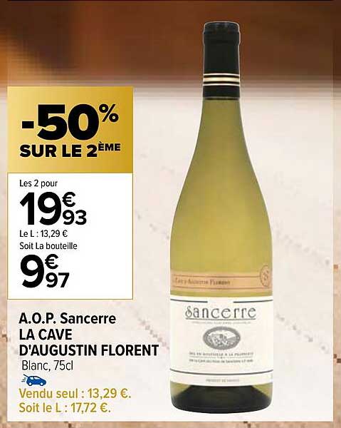 a.o.p. sancerre la cave d'augustin florent