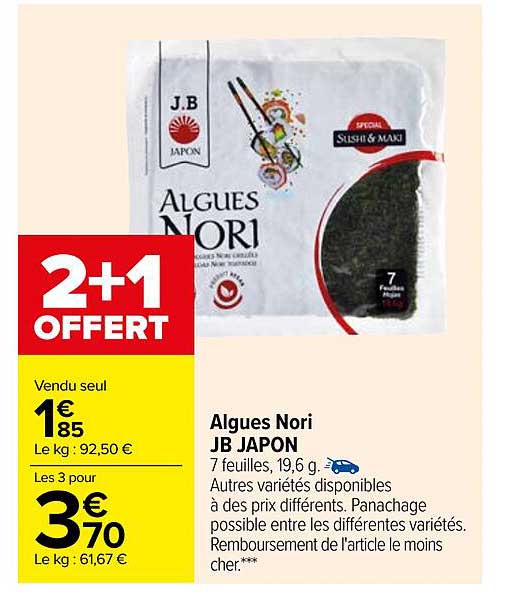algues nori jb japon