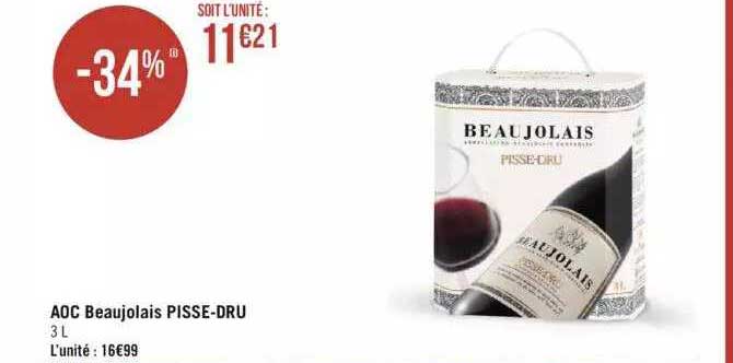 aoc beaujolais pisse-dru