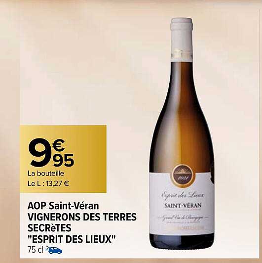 aop saint-véran vignerons des terres secrètes "esprit des lieux"