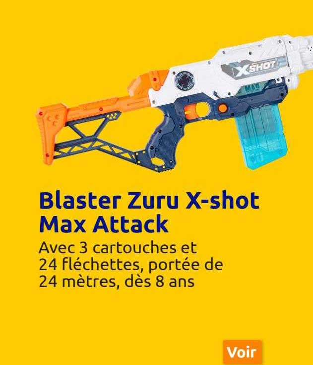 blaster zuru x-shot max attack