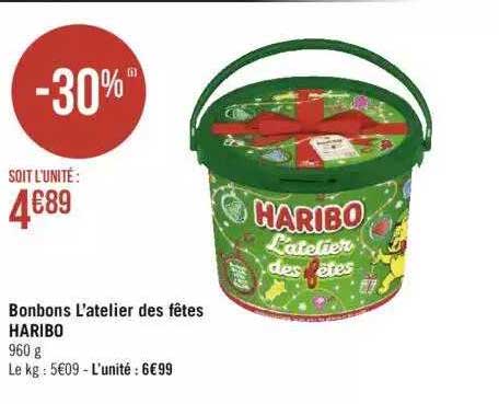 bonbons l'atelier des fêtes haribo