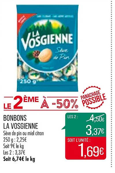bonbons la vosgienne