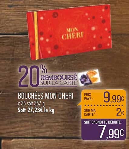 bouchées mon cheri