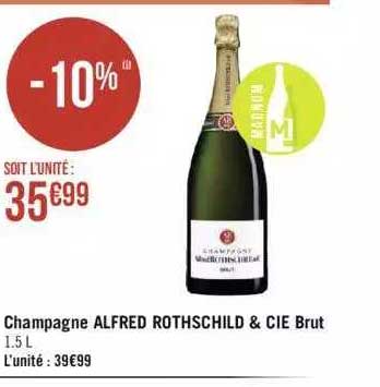 champagne alfred rothschild & cie brut