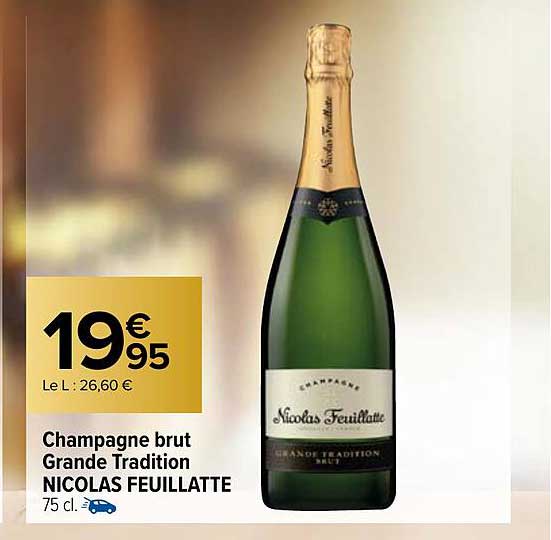 champagne brut grande tradition nicolas feuillatte
