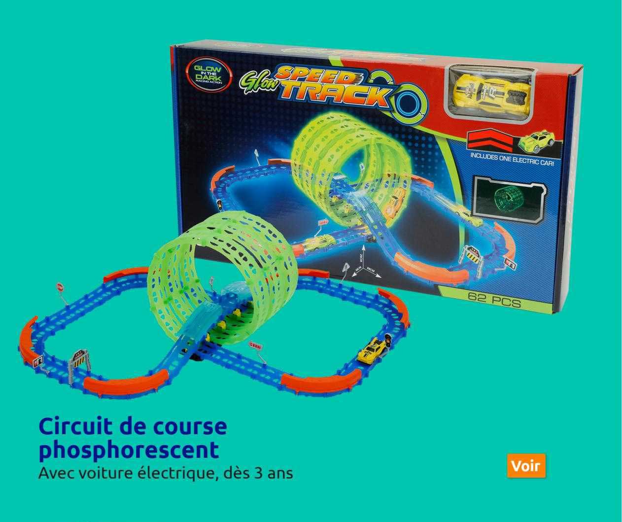 Circuit De Course Phosphorescent