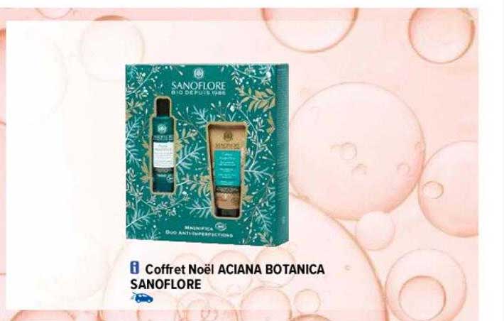 coffret noël aciana botanica sanoflore