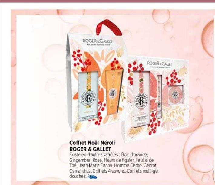 Coffret Noël Néroli Roger & Gallet