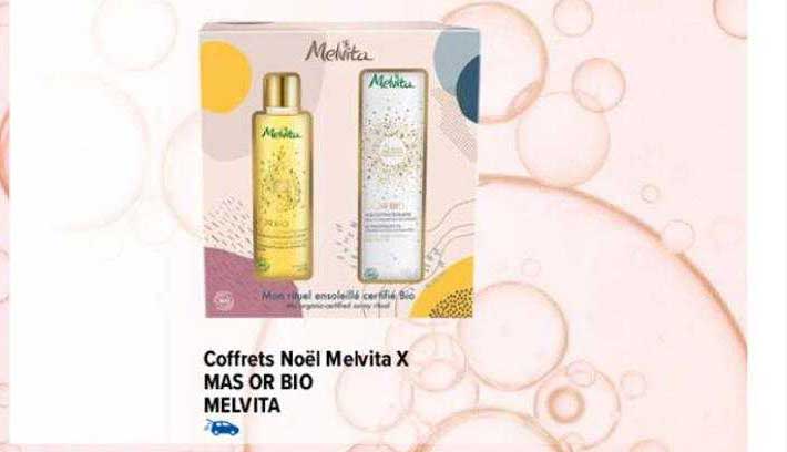 coffrets noël melvita x mas or bio melvita