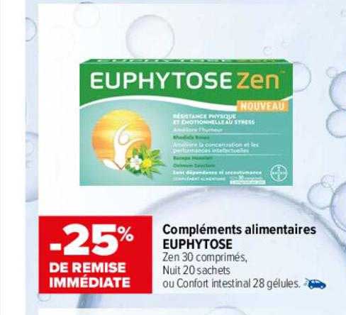 compléments alimentaires euphytose