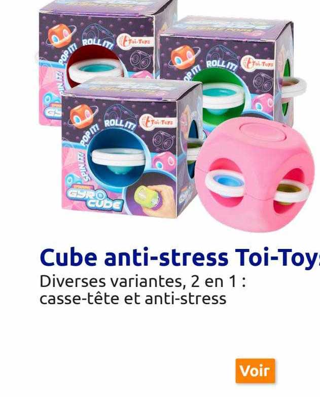 cube anti-stress toi-toys