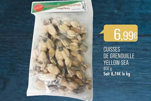 cuisses de grenouille yellow sea