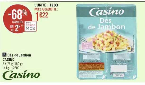 Dés De Jambon Casino