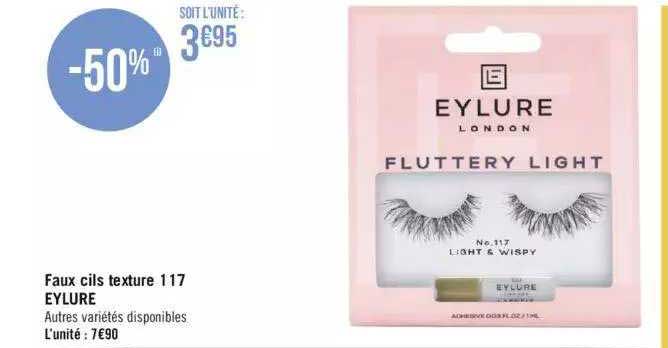 faux cils texture eylure