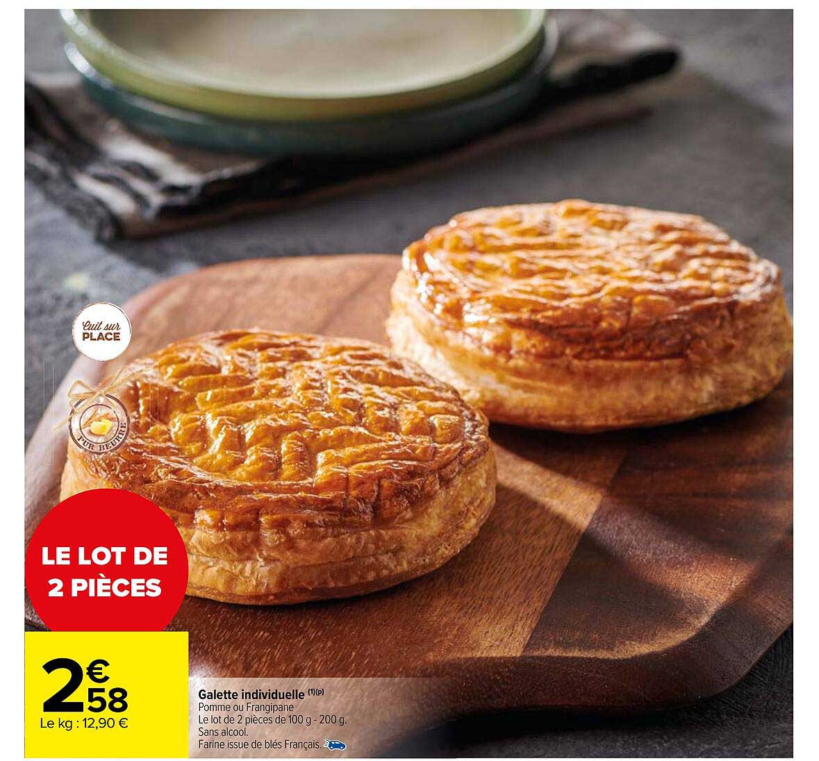 galette individuelle