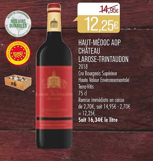 haut-médoc aop château larose-trintaudon