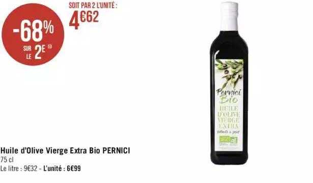 huile d'olive vierge extra bio pernici