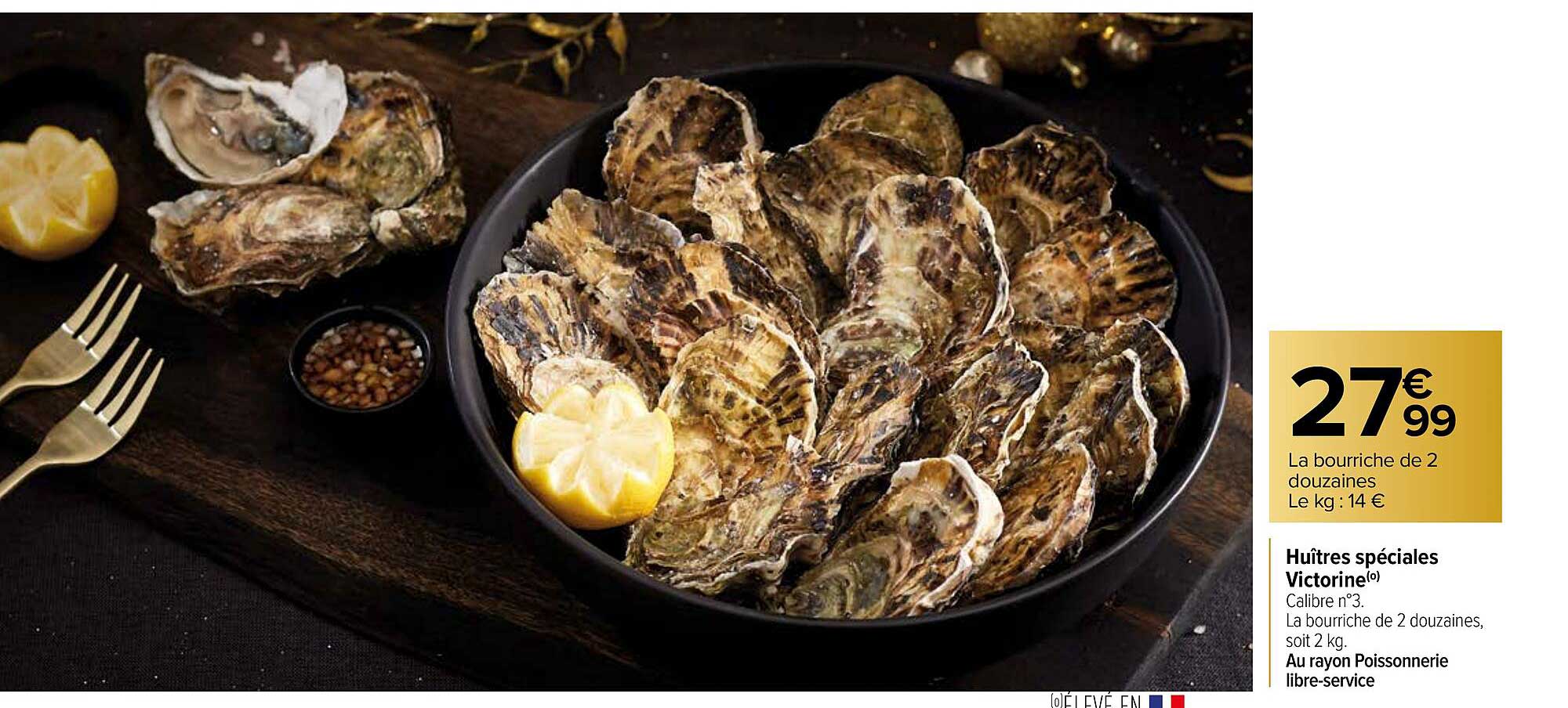 huîtres spéciales victorine
