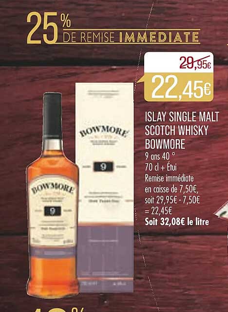 islay single malt scotch whisky bowmore