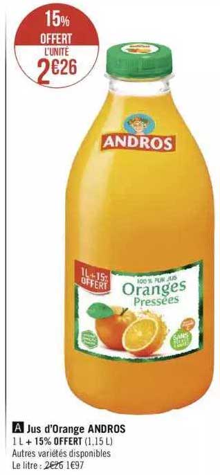 Jus D'orange Andros