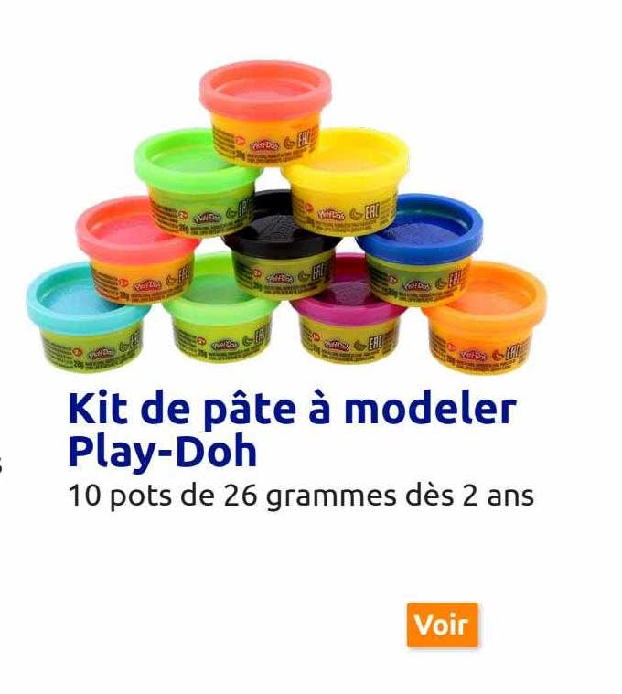kit de pâte à modeler play-doh