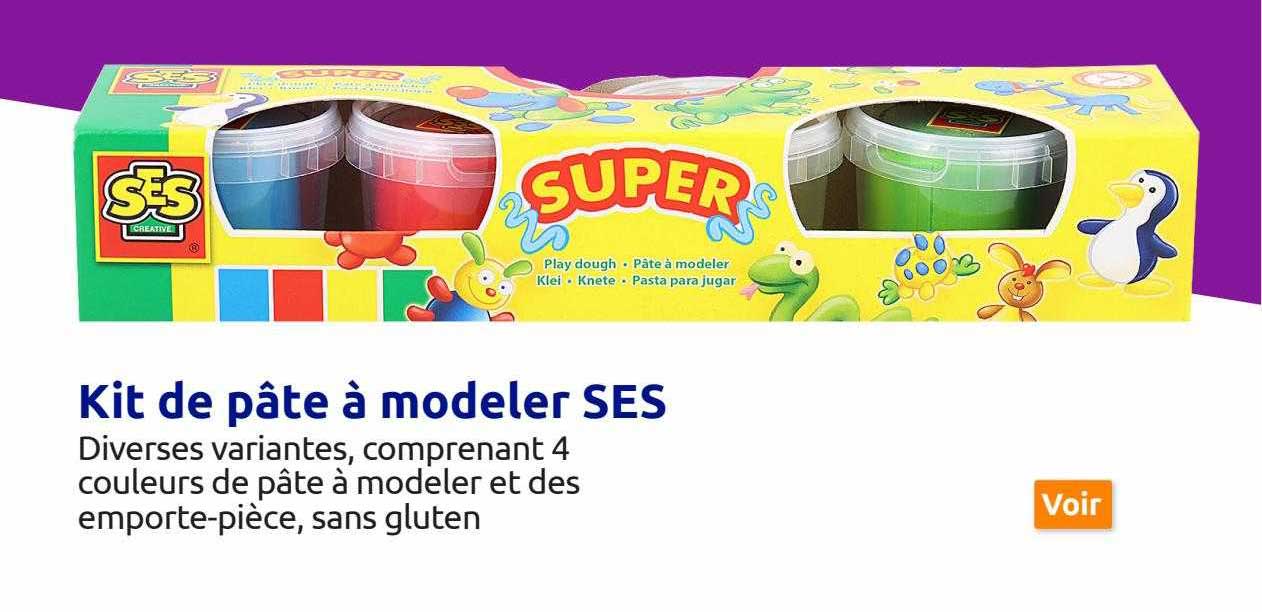 kit de pâte à modeler ses