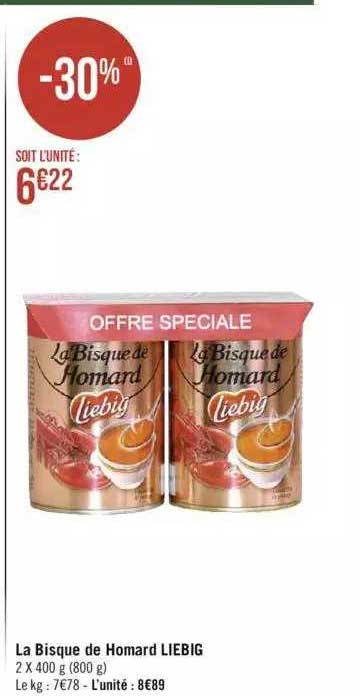 la bisque de homard liebig