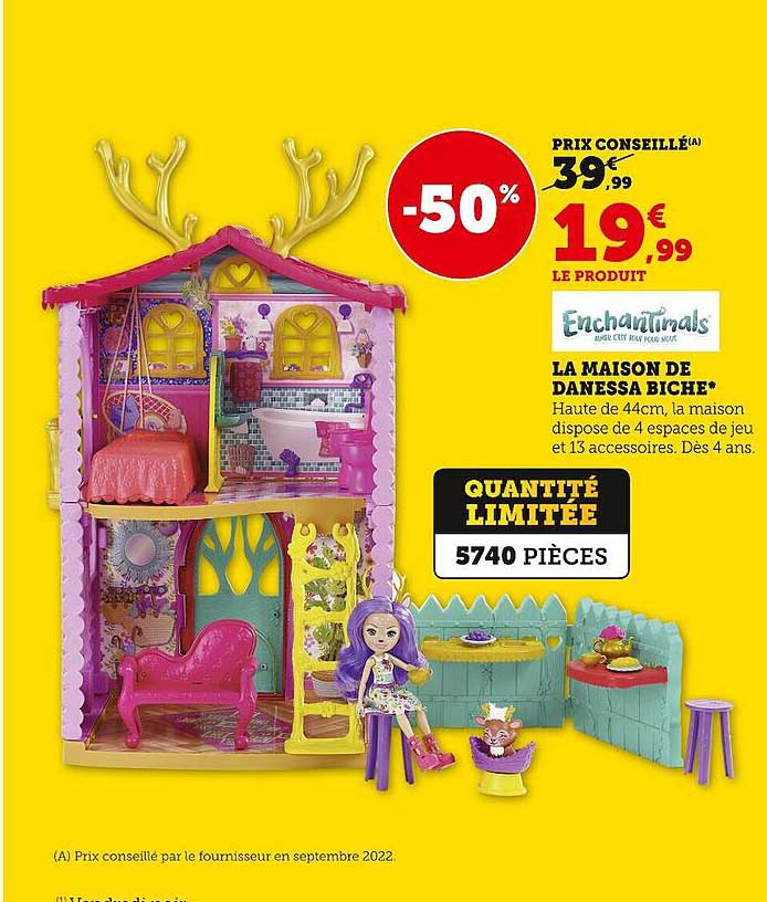 la maison de danessa biche enchantimals