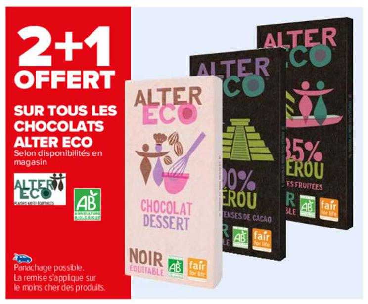 les chocolats alter eco