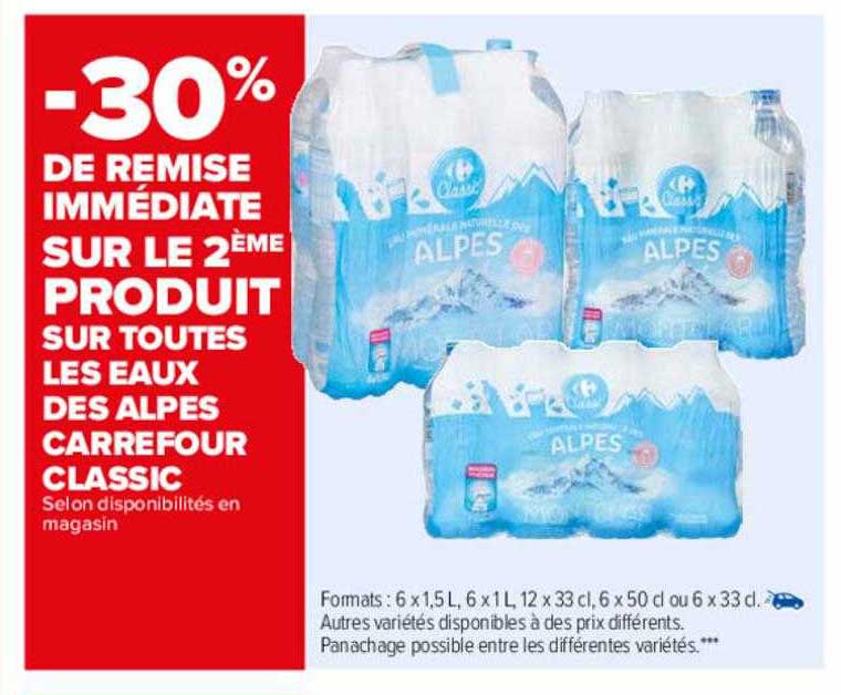 les eaux des alpes carrefour classic