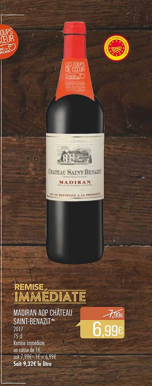 madiran aop château saint-benazit