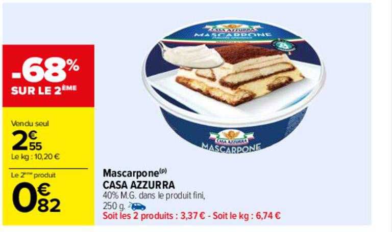 mascarpone casa azzurra