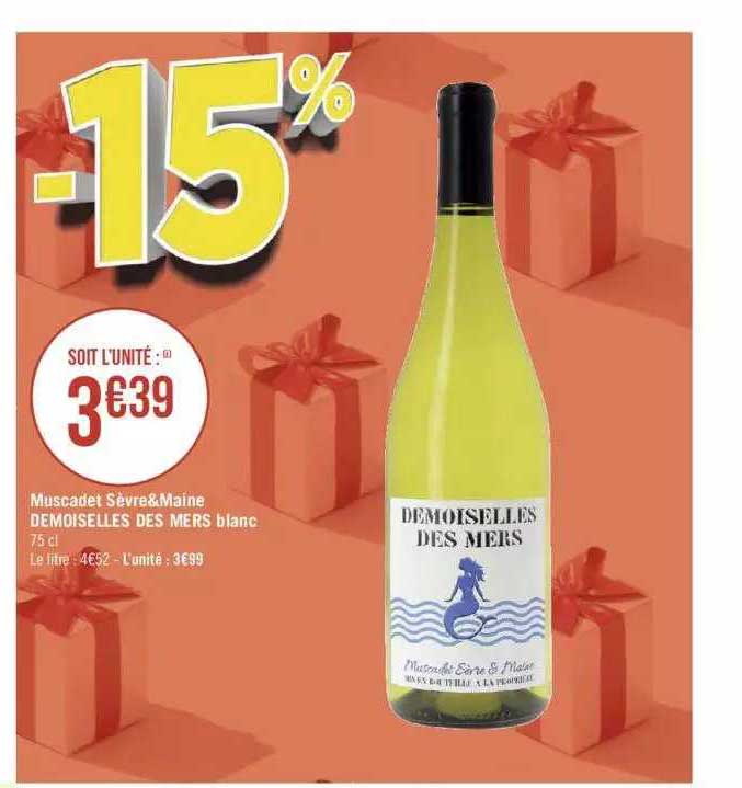 muscadet sèvre & maine demoiselles des mers blanc