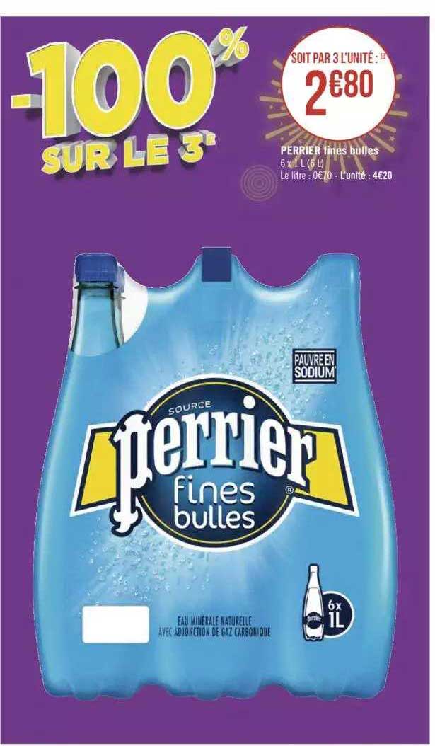 Perrier Fines Bulles