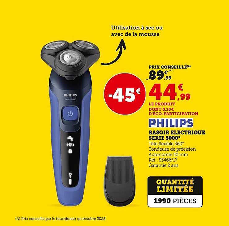 Philips Rasoir électrique Serie 5000