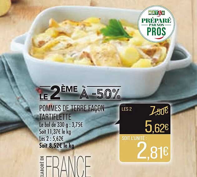 pommes de terre façon tartiflette