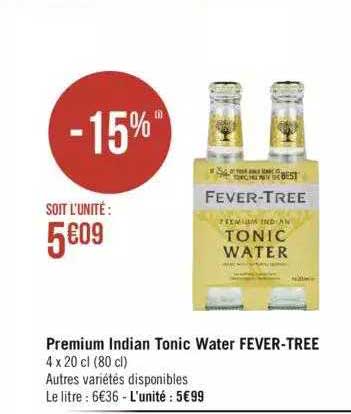 Premium Indian Tonic Water Fever-tree