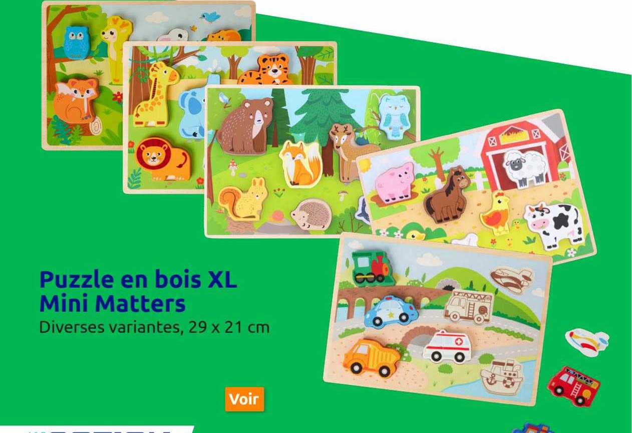 Puzzle En Bois Xl Mini Matters