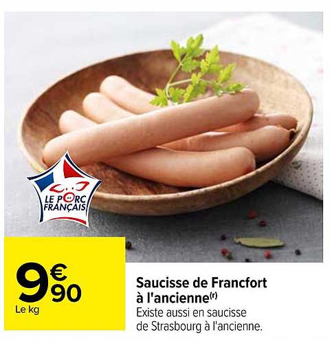 Saucisse De Francfort à L'ancienne