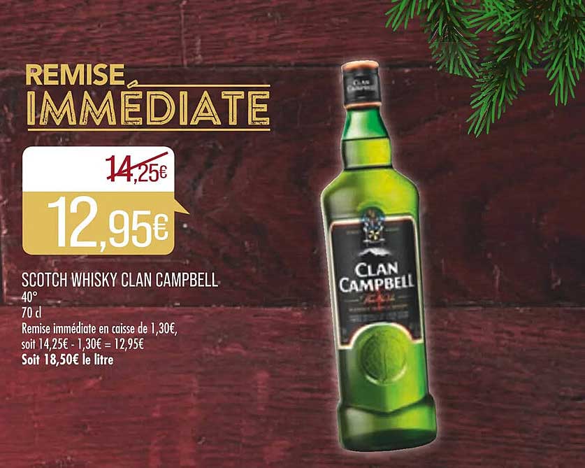 scotch whisky clan campbell