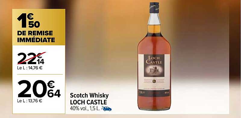 scotch whisky loch castle