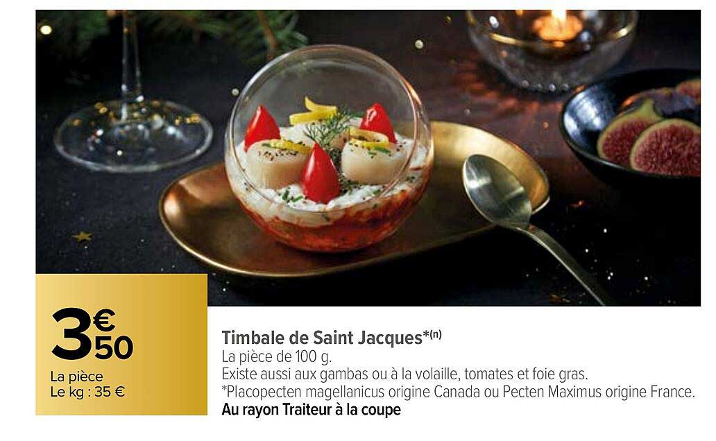 timbale de saint jacques
