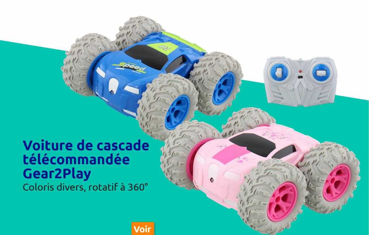 Voiture De Cascade Télécommandée Gear2play