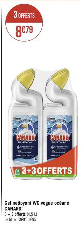 Gel Nettoyant Wc Vogue Océane Canard