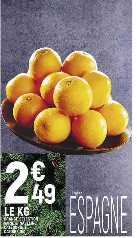 orange sélection variété naveline