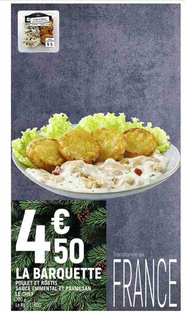 Poulet Et Röstis Sauce Emmental Et Parmesan Le Chef