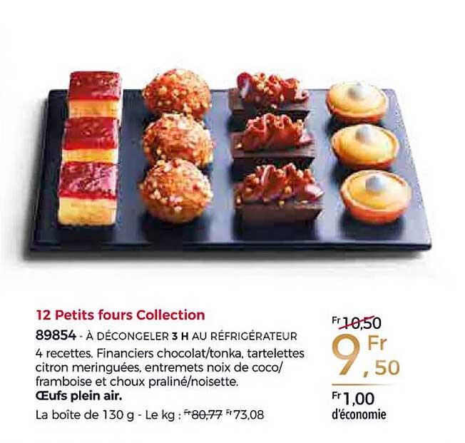 12 Petits Fours Collection