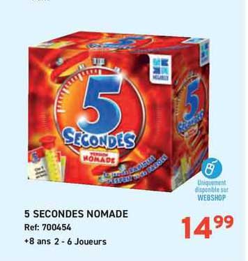 5 secondes nomade